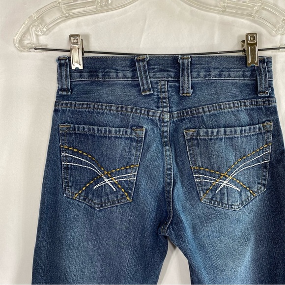 Free Planet Boys Heavy Stitch Design Pocket Blue Jeans - Picture 4 of 7